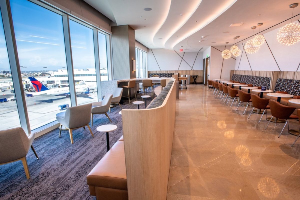 Delta’s new Terminal 3 at LAX, featuring showstopping Delta Sky Club
