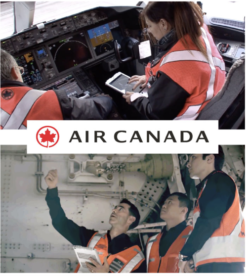 Gestión y sincronización de dispositivos de todo tipo en Air Canada